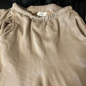 Joah brown empire joggers size s/m